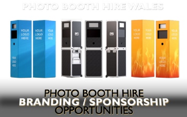 Photobooth Hire in Wales - add your branding!
